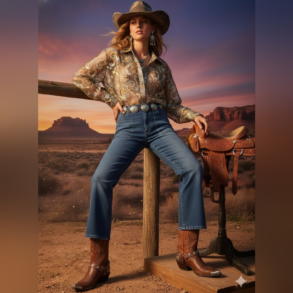 Wrangler Sexy High Rise Kick Flare Jeans